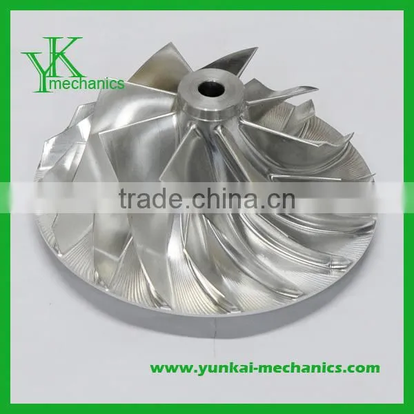 High Precision Cnc Machining Axial Fan Impeller, Aluminum Precision Axial Fan Impeller photo-2