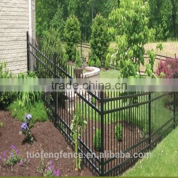 Flexible Design Galvanized Steel Modernized Lawn Fence photo-4