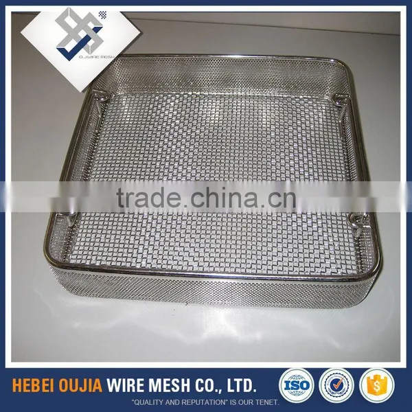 Hot Sale Weave Type Small Decorative Wire Mesh Baskets for Western Style