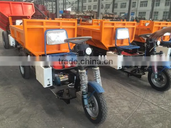 Electric Cargo Tricycle for Sale, Open Body Three Wheel Electric Tricycle photo-5