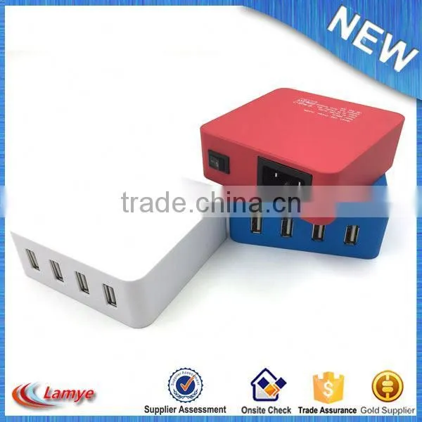 Phone Charger Usb, 4 Port Usb Wall Charger Consumer Electronics photo-4