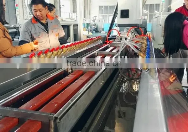 Wood Plastic Composite Profile Extrusion Machine Production Line photo-5