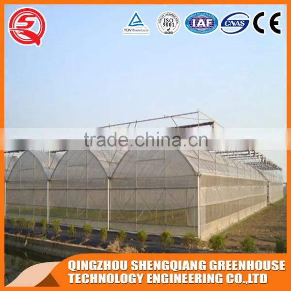 China Direct Plastic Tunnle Greenhouse Agriculture Cooling System photo-4