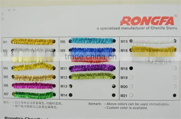 Rongfa 6mm x 30cm x 100pcs/bag Pipe Cleaners photo-4