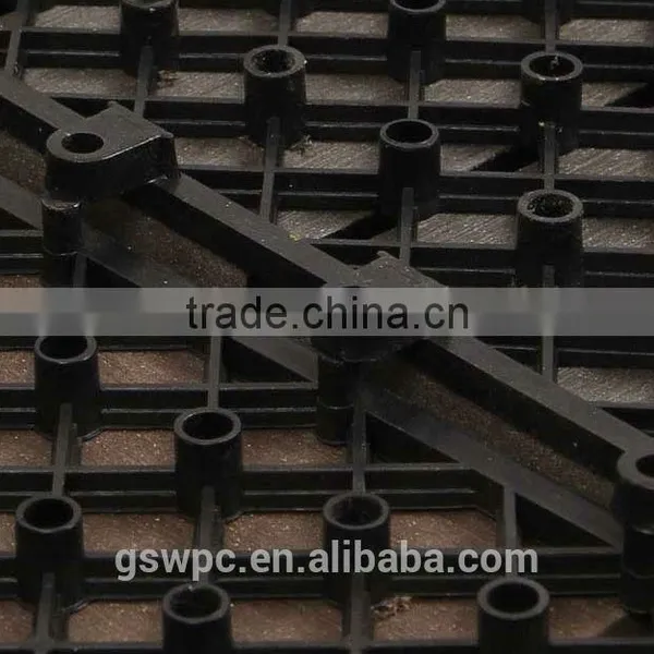 Outdoor Composite Decking Floor Tile for Outdoor,washing Room,Balcony/NEW WPC DIY Tiles/wood-plastic Composite Material photo-5