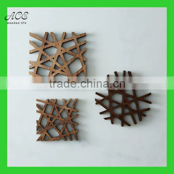 Custom Engraved Wooden Trivet Wooden Hot Pad Wooden Kitchen Hot Pads photo-2