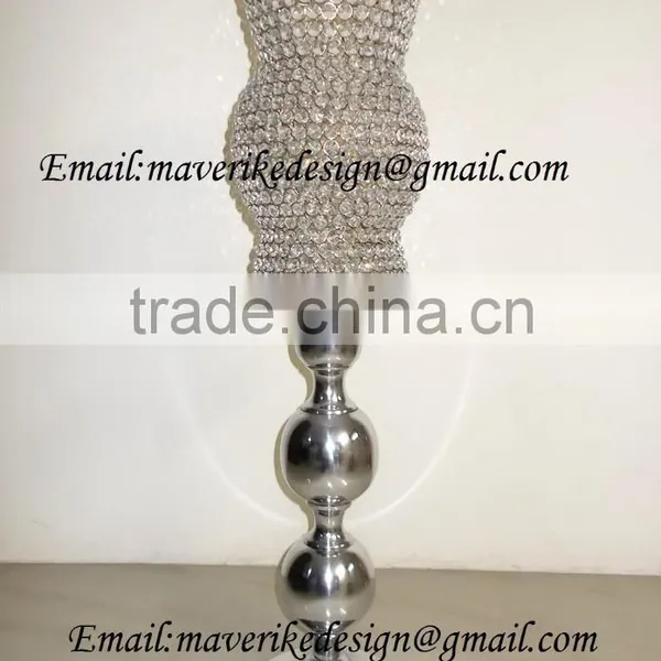 NEW Wedding Table Crystal Candle Holder photo-2