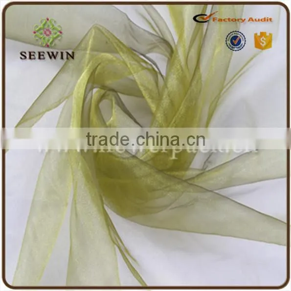 Beautiful Party Decoration/beautiful Colorful Fabric Printing Organza Fabric photo-5