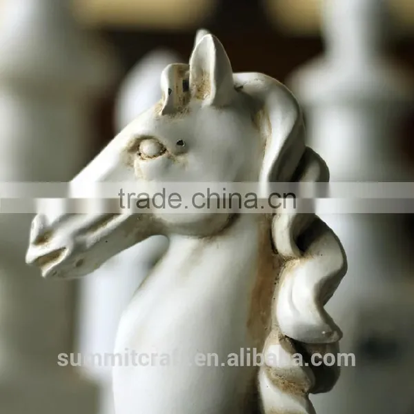 Resin Internation Chess Sculpture Casino Decoration photo-3