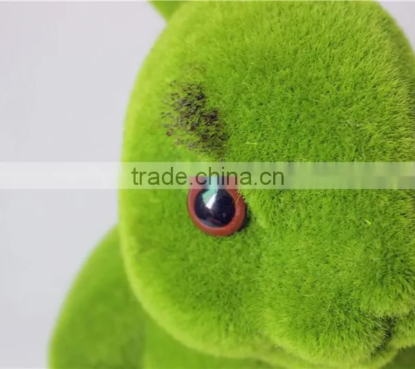 Home and Garden Easy Shopping Decorative 30cm Height Artificial Green Grass Moss Bunny Easter Rabbit E10 26T06 photo-4