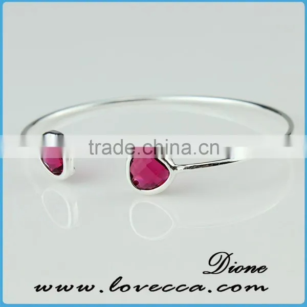 Wholesale Guangzhou Factory Charms Jewelry Birthstone Bracelet Bangle photo-4