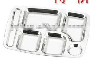 SS18/8 Stainless Steel Fast Food Tray photo-6