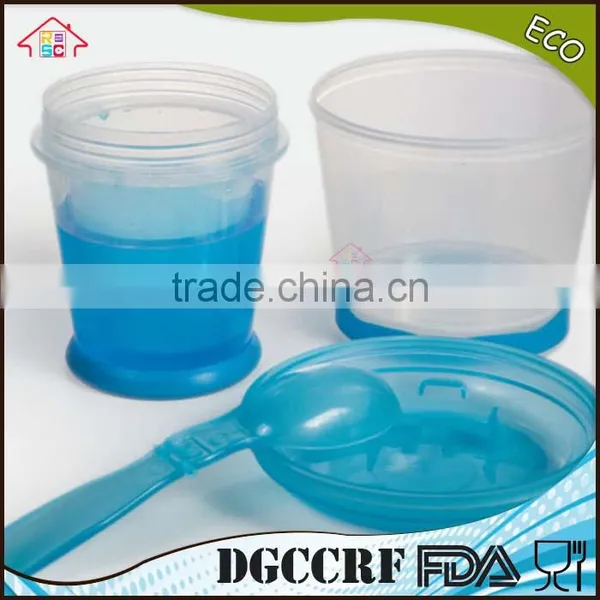 NBRSC Dispenser/Milk/Snack Cup With Food Grade Cereal To Go With Spoon For Available Colors photo-3