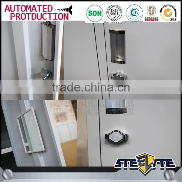 Knock Down 2 Door Mini Metal Locker /decorative Storage Locker Cabinet photo-4