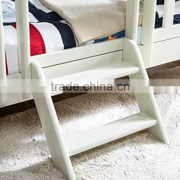 Antique European Style Kids Kingdom Little Cottage Shaped Pure White Children Bed BF11-02274d photo-5