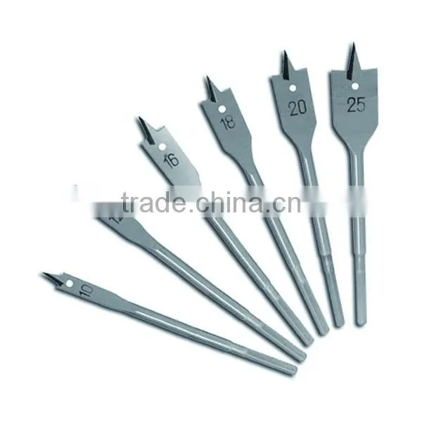 XWBB06S Worksite Brand Accessories 6Pcs Flat Wood Drill Bits Set photo-2