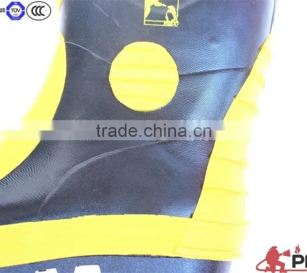 Cow Leather Fire Rescue Boots With CE Certificate photo-5