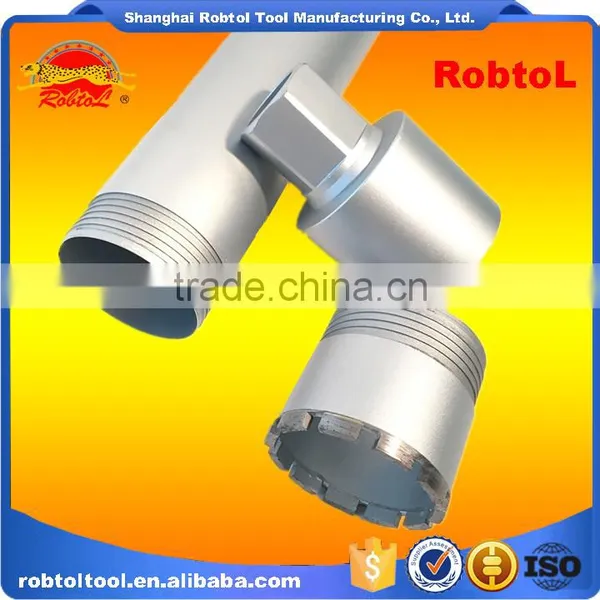 4" Three Section Concrete Diamond Core Drill Bits Hole Saw Masonry Asphalt Cement Brick Block photo-5