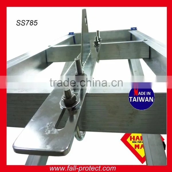 Vertical Lifeline System Stainless Steel Ladder Anchor Point With U Pins photo-3