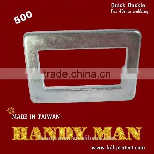 500-3 For 45mm Webbing Stamped Steel Quick Buckle photo-6