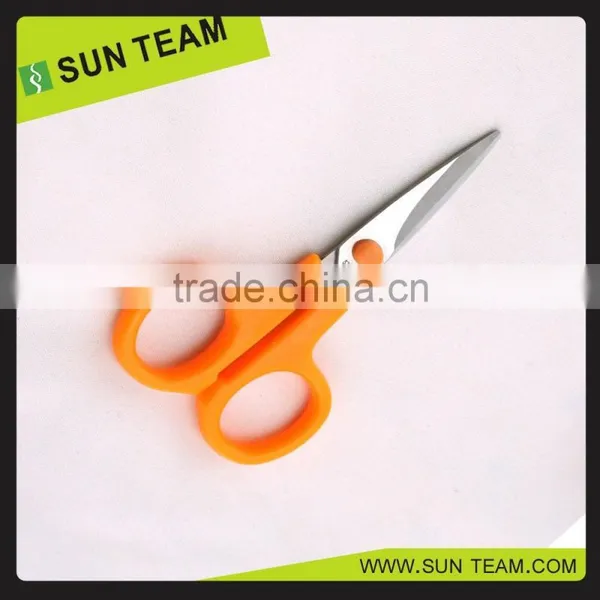 SC008 FDA Certificated 4-1/4" Chinese Stationery Plastic Handle School Scissors photo-4