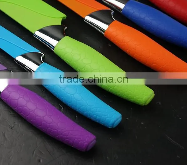 51007 6 Pcs Non-stick Knife Set With Rubber Handle photo-6
