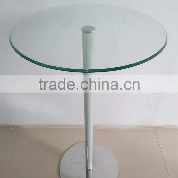Glass Table Bar Dining Table Banquet Glass Top Bar Table photo-6