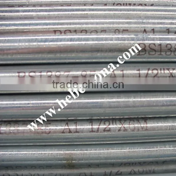 Hot Dipped Galvanized Carbon Steel Welded Pipes photo-5