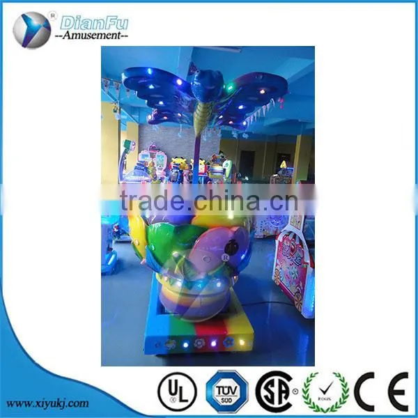 Kids Coin Operated Swing Car Game Machine/kiddie Rides Machine Swing Car on Toy for Sale photo-3