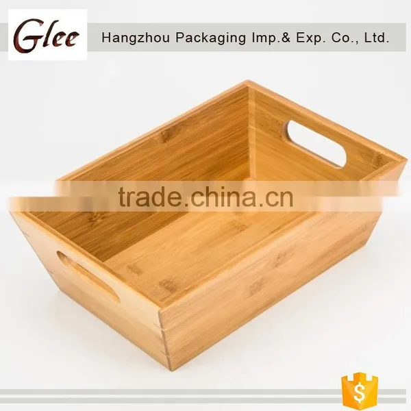 Elegant Simple and Ec-friendly Storage Bamboo Box photo-2