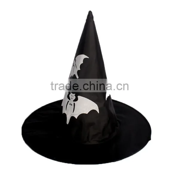 Hallowmas Cuspidal Witch Hat With Printed photo-2