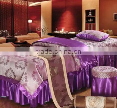 Beauty Salon/spa Cotton/polyester Single Bed Fitted Massage Table Sheet/cover