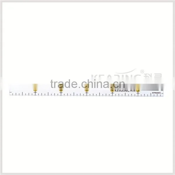 OEM Inch Scale 3mm Thickness Acrylic Quilting Ruler, 6'' * 1/2'' Patchwork Ruler Quilting # KPR6005 photo-2