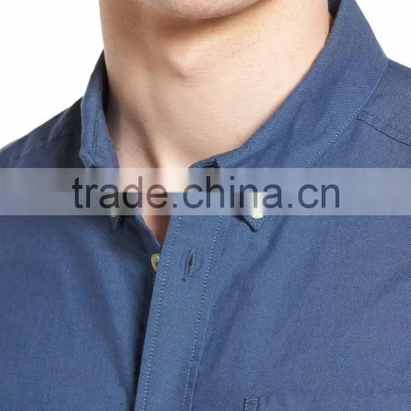 Slim-fitting Casual Man Shirt/latest Shirt Designs for Men photo-4