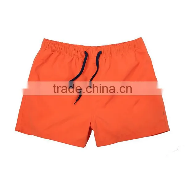 65% Polyester 35% Cotton Custom Design Wholesale Dry Fit Mens Swim Shorts photo-2