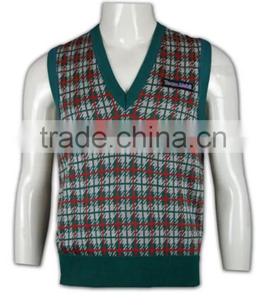 ISO9001/BSCI Manufature Stylish Green Oversized Sleeveless Sweater photo-6