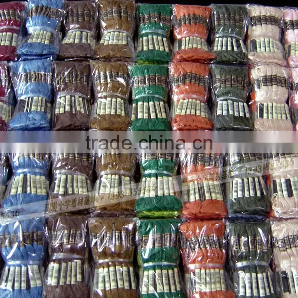 100% Egyptian Long Fibre Cotton 12 Pieces Cross Stitch Thread photo-6