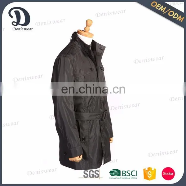 Professional Man Fashion Jacket Bomber Jacket With Belt