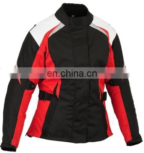 Women Motorbike Cordura Racing Jacket
