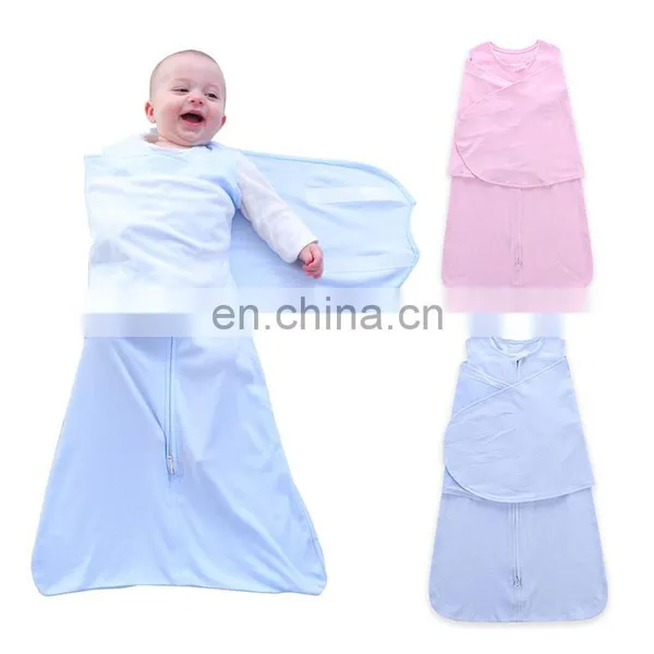 Soft Baby 100% Cotton Swaddle Blanket Adjustable Newborns Swaddle photo-3