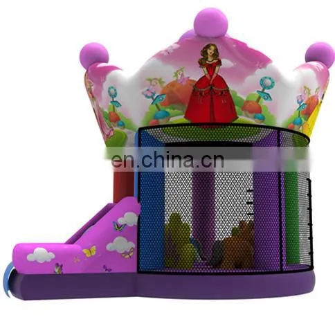 2017 New Design Circus Time Inflatable Bouncy Castle Slide Combo photo-3