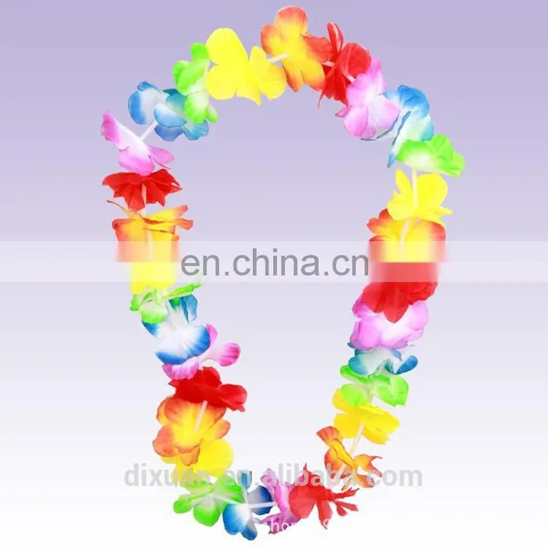 Natural Wreath Lei Flower Garland Polyester photo-4