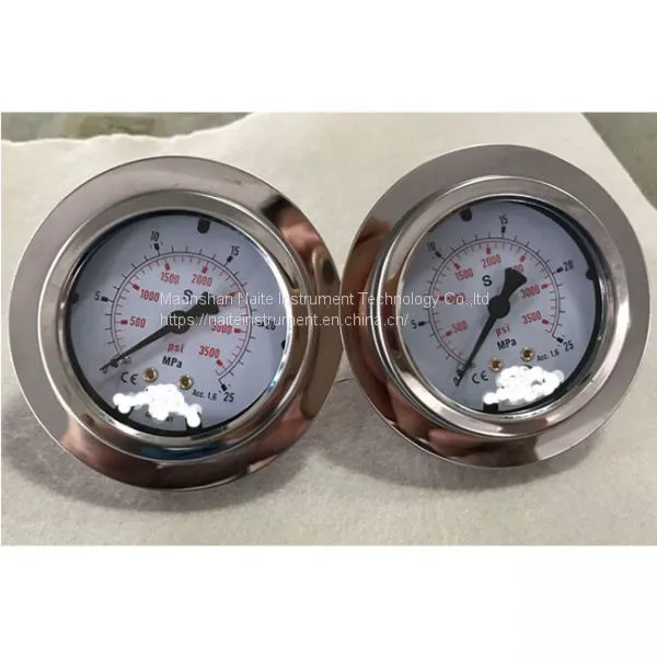 2.5 Inch China Manufacture Instant Reading Back Mount Pressure Gauge photo-3