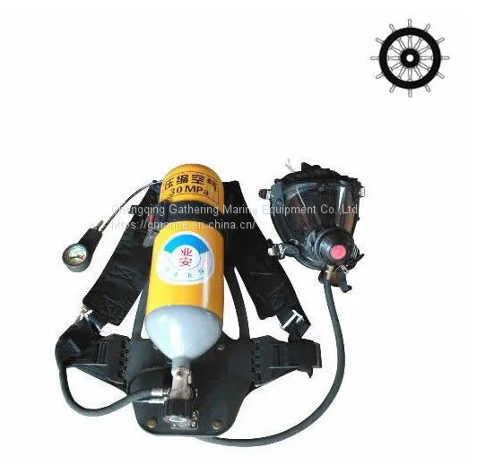 SELF-CONTAINED SCBA AIR BREATHING APPARATUS FOR FIRE FIGHTHING