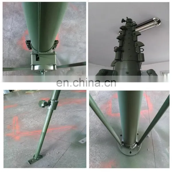 12m Winch Car tv Antenna Installation Tower photo-7