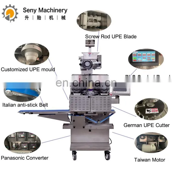 Mooncake Machine Automatic Double Stuffed Maamoul Machine Encrusting Machine photo-2