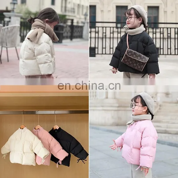 5845 1-8years Children Clothes Re-order Best Seller Winter Black Down Coat photo-5