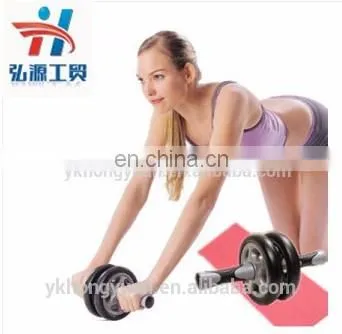 Abdominal Muscle Trainer Original Roller Skate Wheels Gym Equipment Commercial Hammer Plastic Roller Wheel photo-4