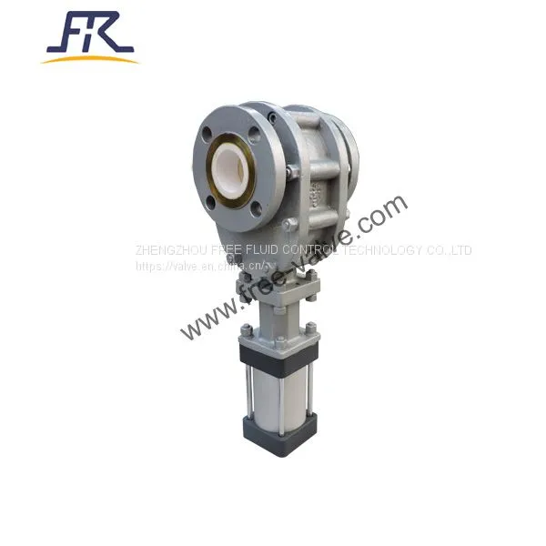 Pneumatic Ceramic Slide Gate Valve for Dry Power System photo-3