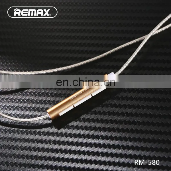 REMAX Double Moving-coil Mobile Phone In Ear Wired Earphone photo-5
